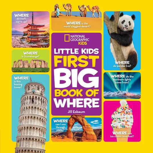 National Geographic Little Kids First Big Book of Where - Hardcover