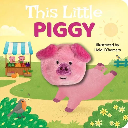 This Little Piggy: Finger Puppet Book: Finger Puppet Book - Board Book