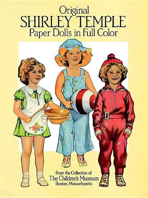 Original Shirley Temple Paper Dolls - Paperback