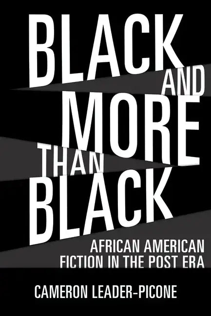 Black and More Than Black: African American Fiction in the Post Era - Paperback