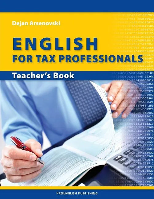 English for Tax Professionals: Teacher's Book - Paperback