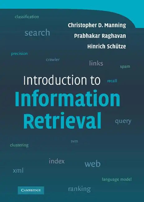 Introduction to Information Retrieval - Hardcover