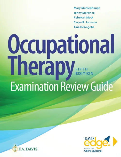 Occupational Therapy Examination Review Guide - Paperback