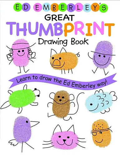 Ed Emberley's Great Thumbprint Drawing Book - Paperback