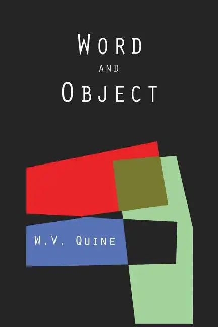 Word and Object (Studies in Communication) - Paperback