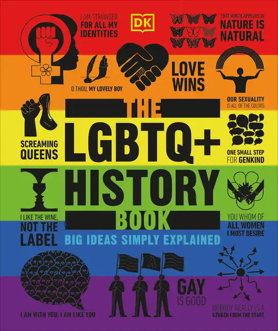 The LGBTQ + History Book - Hardcover