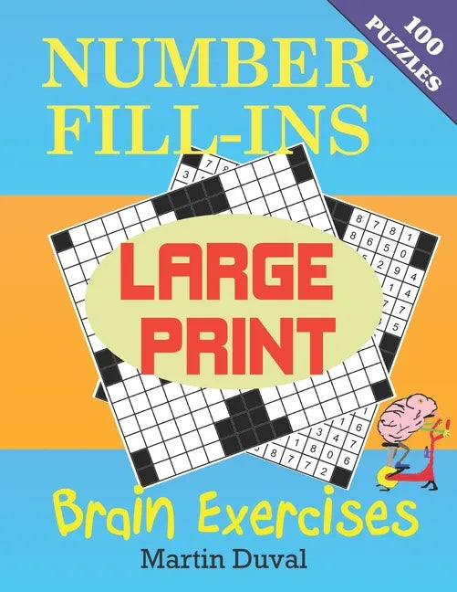 Number Fill-Ins Brain Exercises - Paperback