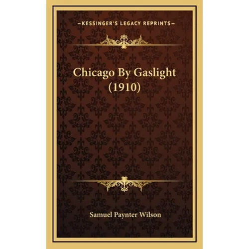 Chicago By Gaslight (1910) - Hardcover