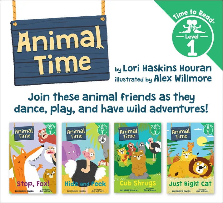 Animal Time Set #1 (Animal Time: Time to Read, Level 1) - Paperback