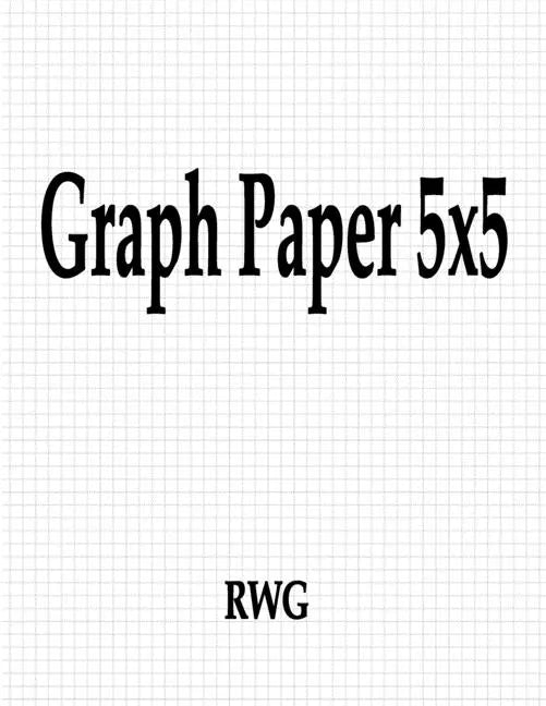 Graph Paper 5x5: 100 Pages 8.5