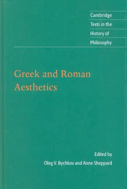 Greek and Roman Aesthetics - Hardcover