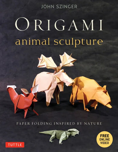 Origami Animal Sculpture: Paper Folding Inspired by Nature: Fold and Display Intermediate to Advanced Origami Art (Origami Book with 22 Models and Onl - Paperback