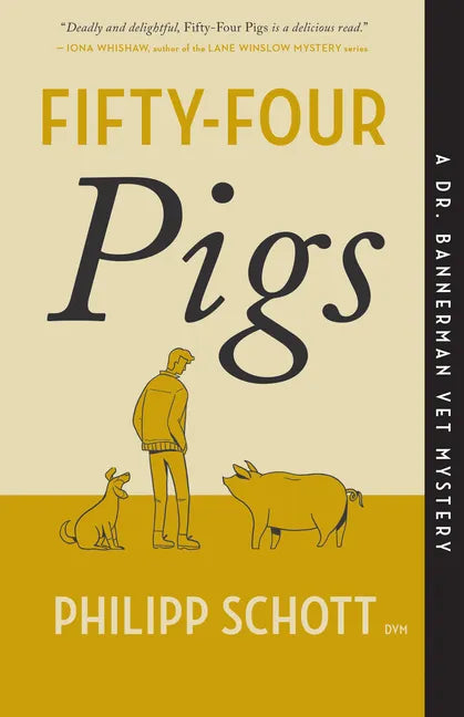 Fifty-Four Pigs: A Dr. Bannerman Vet Mystery - Paperback