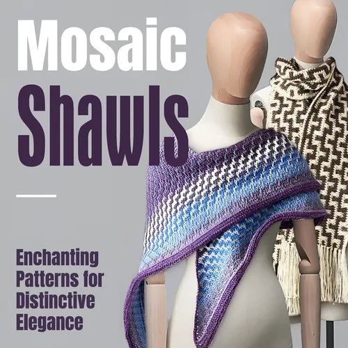 Mosaic Shawls: Enchanting Patterns for Distinctive Elegance: Fashion Crochet - Paperback