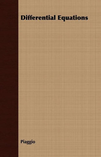 Differential Equations - Paperback