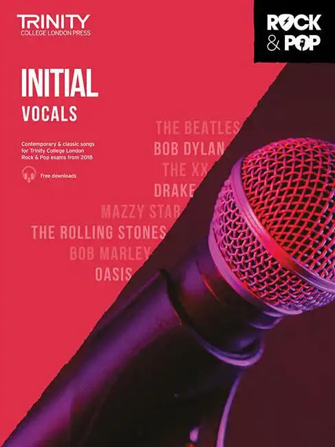 Trinity Rock & Pop 2018 Vocals Book with Online Audio - Paperback