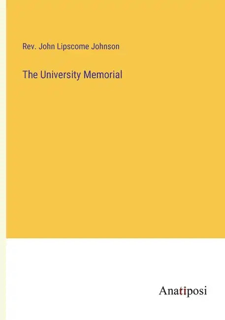 The University Memorial - Paperback