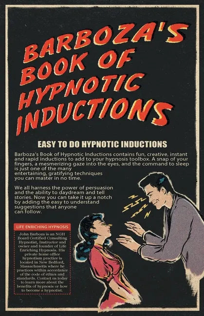 Barboza's Book of Hypnotic Inductions - Paperback