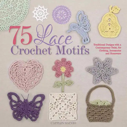 75 Lace Crochet Motifs - Paperback