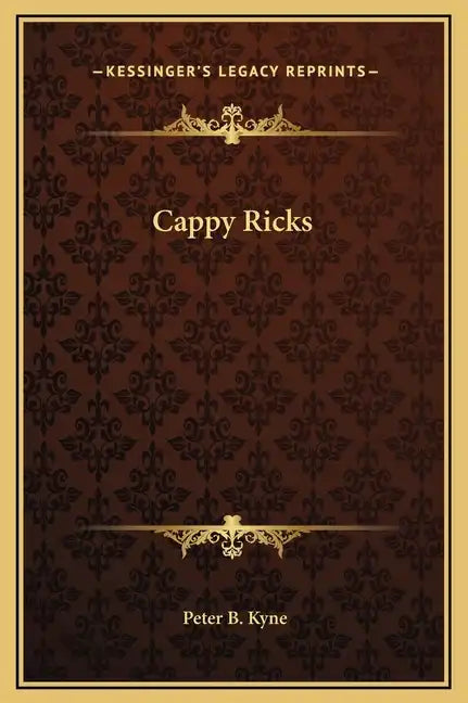Cappy Ricks - Hardcover