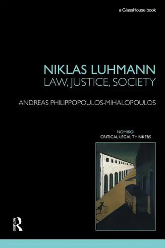 Niklas Luhmann: Law, Justice, Society - Paperback
