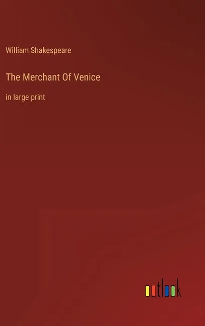 The Merchant Of Venice: in large print - Hardcover