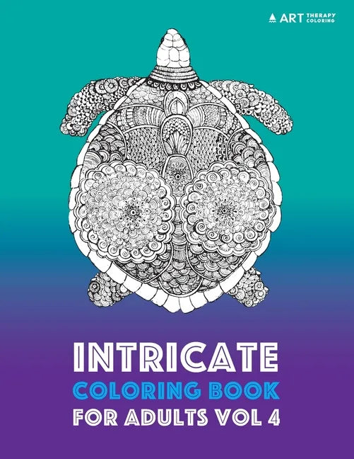 Intricate Coloring Book For Adults Vol 4 - Paperback