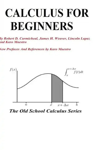 Calculus For Beginners - Paperback
