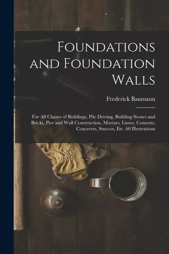 Foundations and Foundation Walls: For All Classes of Buildings, Pile Driving, Building Stones and Bricks, Pier and Wall Construction, Mortars, Limes, - Paperback