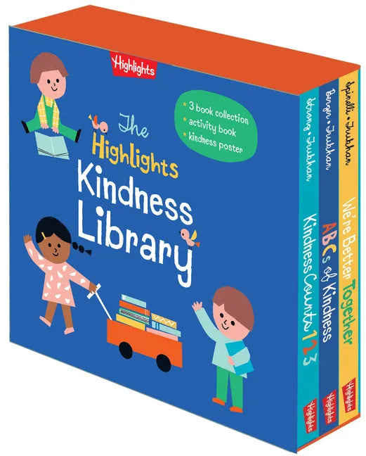 The Highlights Kindness Library: Books of Kindness Boxed Set for Social Emotional Learning, Kindness Books for Emerging Readers Ages 2-5 - Hardcover