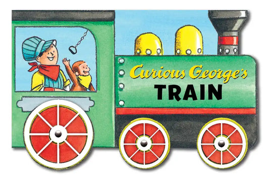Curious George's Train (Mini Movers Shaped Board Books) - Board Book