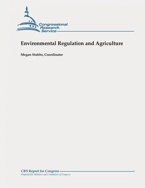 Environmental Regulation and Agriculture - Paperback