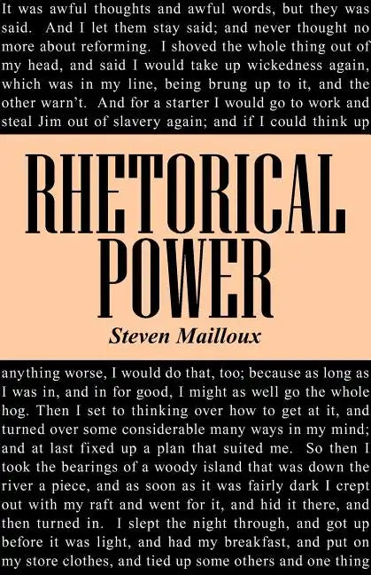 Rhetorical Power - Paperback