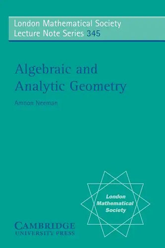 Algebraic and Analytic Geometry - Paperback
