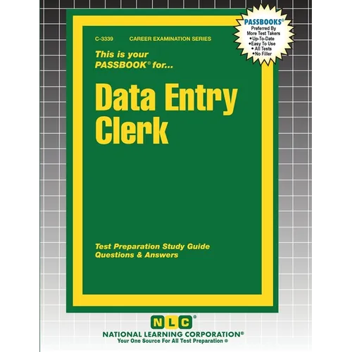 Data Entry Clerk - Paperback