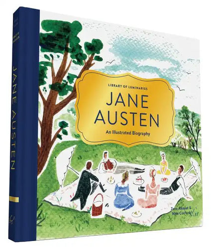 Library of Luminaries: Jane Austen: An Illustrated Biography - Hardcover