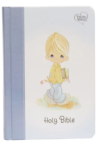 Nkjv, Precious Moments Small Hands Bible, Blue, Hardcover, Comfort Print: Holy Bible, New King James Version - Hardcover
