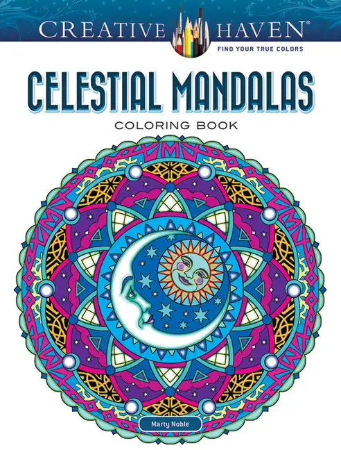 Creative Haven Celestial Mandalas Coloring Book - Paperback