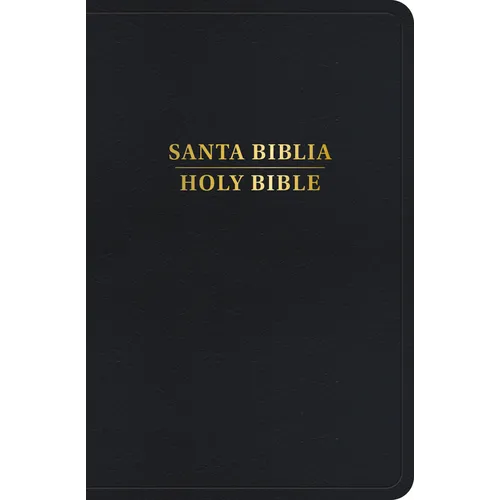 Rvr 1960/KJV Biblia Bilingüe Tamaño Personal, Negro Imitación Piel (Edición 2024) - Imitation Leather