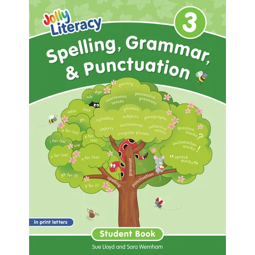 Spelling, Grammar, & Punctuation Student Book 3: In Print Letters (American English Edition) - Paperback