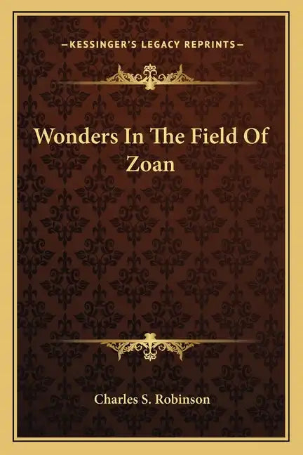 Wonders In The Field Of Zoan - Paperback