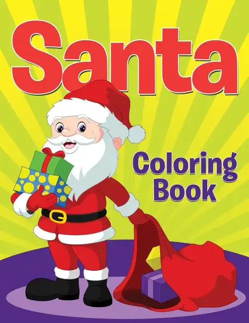 Santa Coloring Book - Paperback