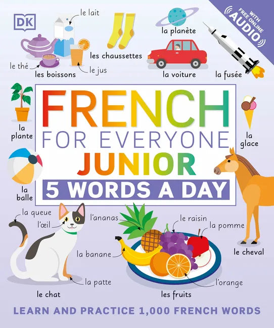 French for Everyone Junior: 5 Words a Day - Paperback