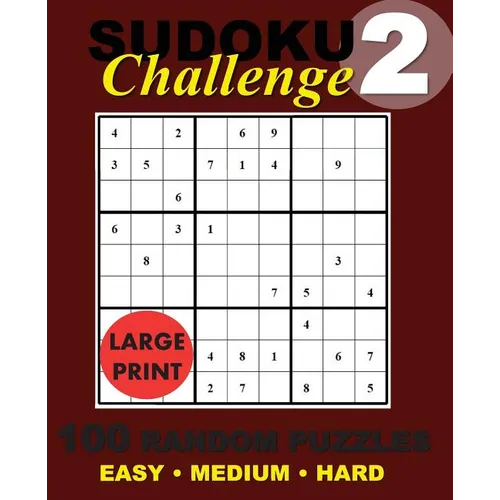 Suduko Challenge #2 - Paperback