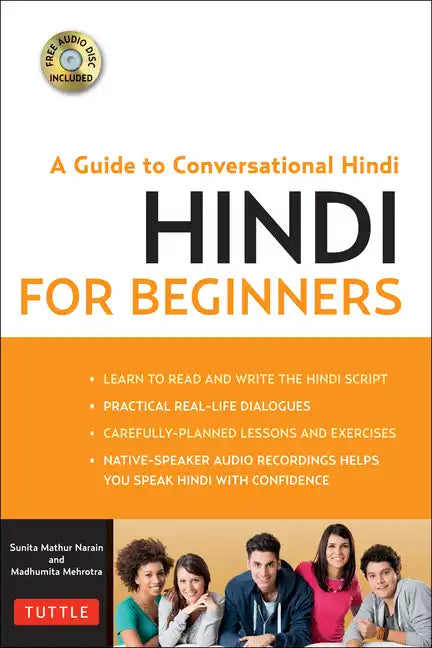 Hindi for Beginners: A Guide to Conversational Hindi (Audio Included) [With CDROM] - Paperback