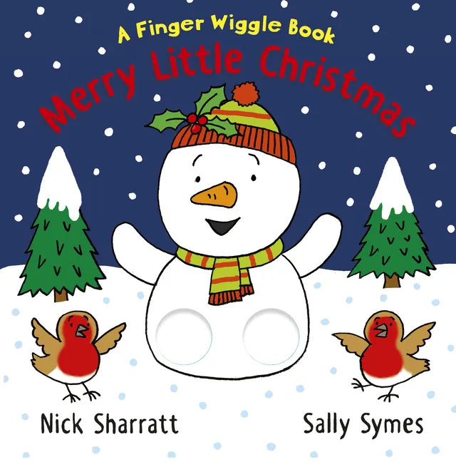Merry Little Christmas: A Finger Wiggle Book - Board Book