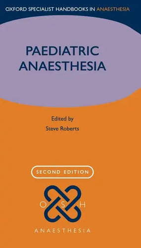 Paediatric Anaesthesia - Paperback