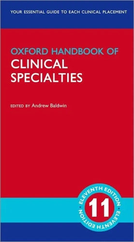 Oxford Handbook of Clinical Specialties - Paperback