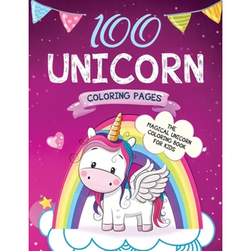 Jumbo Unicorn Coloring Book - Paperback