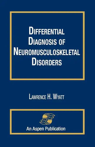 Differential Diagnosis Neuromuskelt Disorders - Paperback